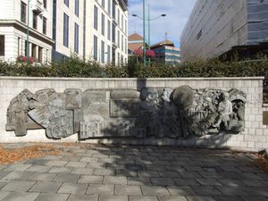 Old Square Mural