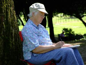 Artists in Grove Park