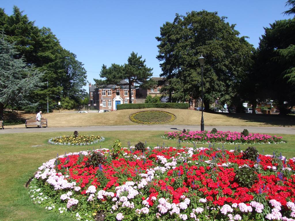 Ward End Park in bloom